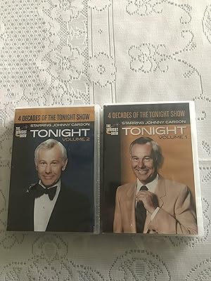 4 Decades of the Tonight Show Starring Johnny Carson 15 DVD Set ( New Unopened )