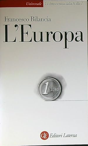 Bild des Verkufers fr L' Europa zum Verkauf von Librodifaccia