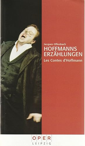 Seller image for Programmheft Jacques Offenbach HOFFMANNS ERZHLUNGEN Premiere 19. Oktober 2001 Spielzeit 2001 / 02 Heft 2 for sale by Programmhefte24 Schauspiel und Musiktheater der letzten 150 Jahre