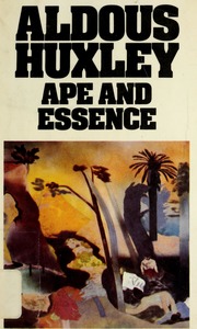 Seller image for Ape and Essence for sale by MacKellar Art &  Books