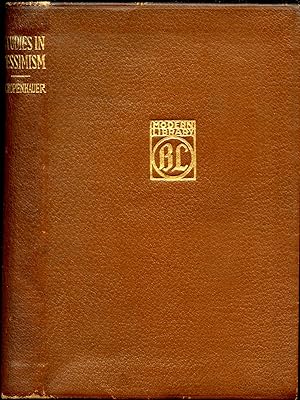 Seller image for STUDIES IN PESSIMISM (ML#12.1,TRUE FIRST BONI and LIVERIGHT/Modern Library Edition, 1917) for sale by Shepardson Bookstall