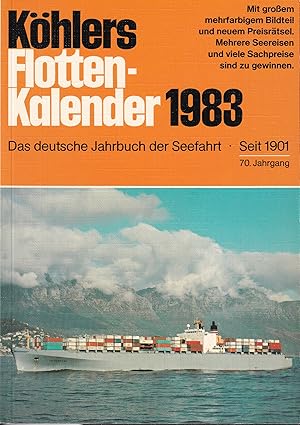 Seller image for Khlers Flotten-Kalender 70.Jahrgang 1983 for sale by Clivia Mueller