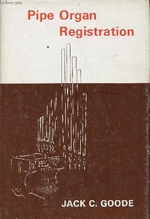 Image du vendeur pour Pipe organ registration mis en vente par Le-Livre