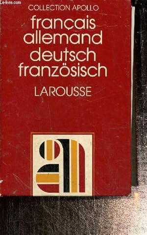 Seller image for Dictionnaire Franais-Allemand - Deutsch-Franzsisch for sale by Le-Livre