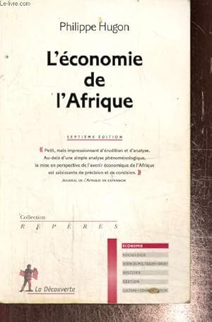 Image du vendeur pour L'conomie de l'Afrique (Collection "Repres", n117) mis en vente par Le-Livre