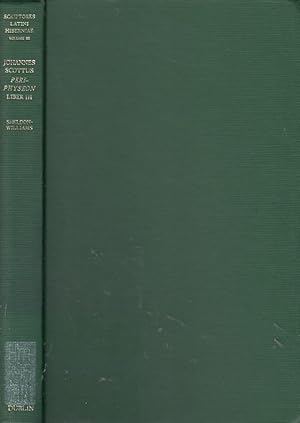 Iohannis Scoti Eriugenae Periphyseon (De divisione naturae); [3.] Liber tertius / Ed. by I. P. Sh...