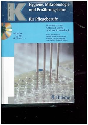 Imagen del vendedor de Hygiene, Mikrobiologie und Ernhrungslehre fr Pflegeberufe. INKLUSIVE CD mit 18 Filmen. a la venta por Ant. Abrechnungs- und Forstservice ISHGW