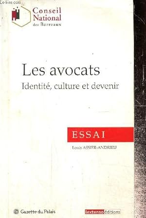 Seller image for Les avocats : identit, culture et devenir for sale by Le-Livre