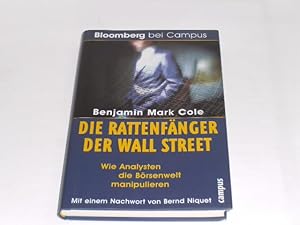 Imagen del vendedor de Die Rattenfnger der Wall Street: Wie Analysten die Brsenwelt manipulieren (Bloomberg bei Campus). a la venta por Der-Philo-soph