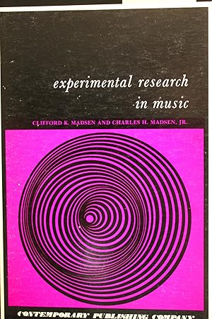 Seller image for Experimental Research in Music for sale by Mad Hatter Bookstore