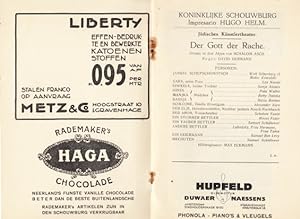 Programma's van den Koninklijken Schouwburg, Zomerseizoen 1923. Impresario Hugo Helm. (Drie boekj...