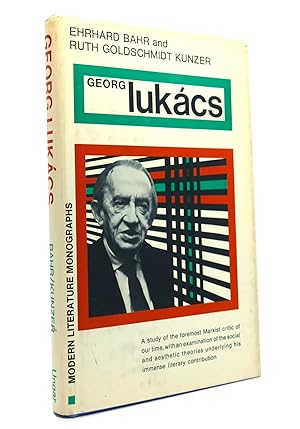 Seller image for GEORG LUKACS Modern Literature Monographs for sale by Rare Book Cellar