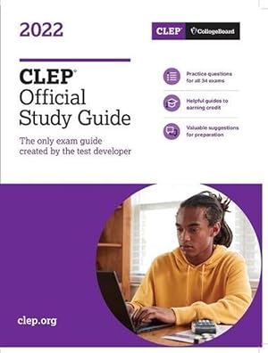 Seller image for Clep Official Study Guide 2022 (Paperback) for sale by AussieBookSeller