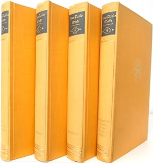 Jean Pauls Werke. Auswahl in 4 Bänden. Hrsg. und eingeleitet von Friedrich Burschell.