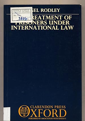 Bild des Verkufers fr The Treatment of Prisoners Under International Law zum Verkauf von avelibro OHG