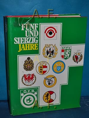 Imagen del vendedor de Fnfundsiebzig Jahre (75 Jahre) FB (sterreichischer Fuballbund) : Die Bundesliga und die Chronik der Fussball-Landesverbnde. / NUR 2. Band. a la venta por Antiquarische Fundgrube e.U.