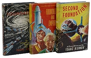 Image du vendeur pour The Foundation Trilogy: Foundation, Foundation and Empire [and] Second Foundation mis en vente par Burnside Rare Books, ABAA