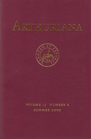 Bild des Verkufers fr Arthuriana Volume 13 Number 2 Summer 2003: Essays on Arthurian Tradition in Children's Literature zum Verkauf von Clausen Books, RMABA