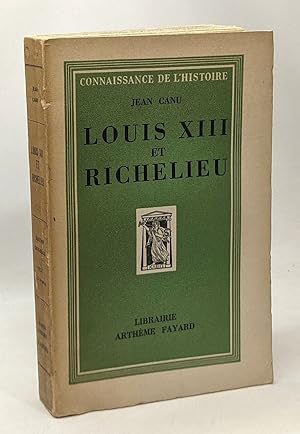 Imagen del vendedor de Louis XIII et Richelieu a la venta por crealivres