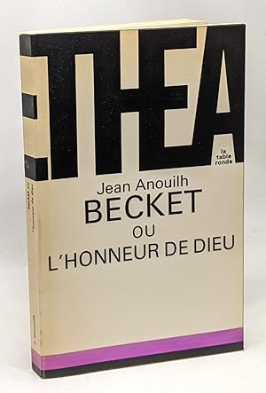 Seller image for Becket ou l'honneur de Dieu for sale by crealivres