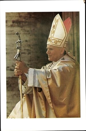 Ansichtskarte / Postkarte Papst Johannes Paul II., Karol Józef Wojtyla, Portrait