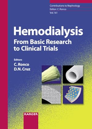 Bild des Verkufers fr Hemodialysis - from basic research to clinical trials : 14 tables. (=Contributions to Nephrology ; Vol. 161). zum Verkauf von Antiquariat Thomas Haker GmbH & Co. KG