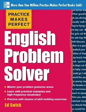 Image du vendeur pour Practice Makes Perfect English Problem Solver: With 110 Exercises (Paperback or Softback) mis en vente par BargainBookStores