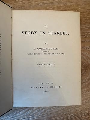 A study in Scarlet Copyright Edition