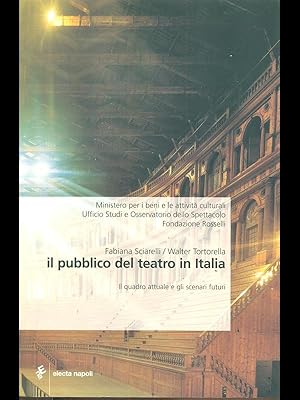 Bild des Verkufers fr Il pubblico del teatro in Italia: il quadro attuale e gli scenari futuri zum Verkauf von Librodifaccia