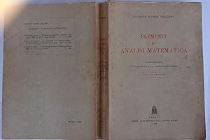 Bild des Verkufers fr Elementi di analisi matematica volume II zum Verkauf von librisaggi