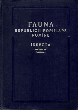 Fauna Republicii Populare Romine: Insecta. Vol. IX, Fasc. 3: Hymenoptera Apoidea, Fam. Apidae, Su...