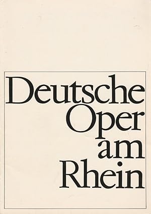 Bild des Verkufers fr Programmheft Otto Nicolai DIE LUSTIGEN WEIBER VON WINDSOR Wiederaufnahme 9. Mrz 1979 Spielzeit 1978 / 79 Heft 5 zum Verkauf von Programmhefte24 Schauspiel und Musiktheater der letzten 150 Jahre