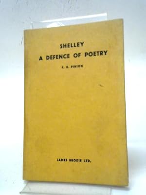 Seller image for A Defence of Poetry for sale by World of Rare Books