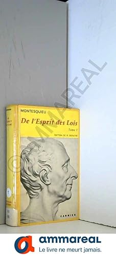 Seller image for De l'esprit des lois - tome 1 for sale by Ammareal