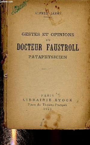 Image du vendeur pour Gestes et opinions du Docteur Faustroll. Pataphysicien (Collection "Les contemporains") mis en vente par Le-Livre
