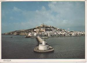 Bild des Verkufers fr Postal E04001: Vista de Ibiza zum Verkauf von EL BOLETIN