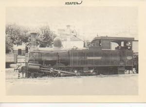 Bild des Verkufers fr Postal E03049: Locomotora n 2 de vapor La Villalonga-Alcoy-Gandia aos 1940-1950 zum Verkauf von EL BOLETIN