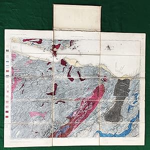 Ordnance Survey geological map of Mid-Lothian [Edinburgh] - Sheet 32
