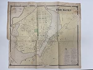 Bild des Verkufers fr Plan of Fair Haven, New Haven Co. Conn zum Verkauf von Stephen Peterson, Bookseller