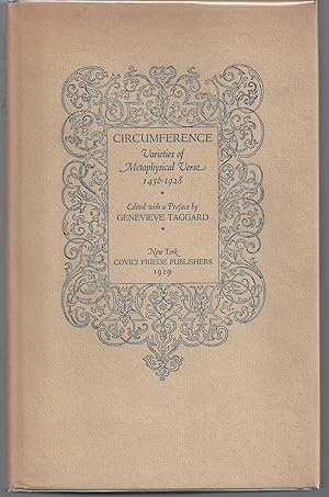 Circumference : Varieties of Metaphysical Verse 1456 -1928 (Signed Limited Edition)