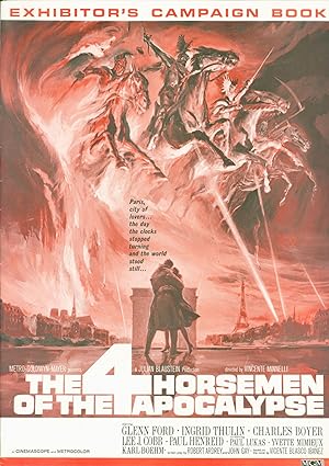 The 4 Horsemen of the Apocalypse (exhibitor's campaign book/pressbook)