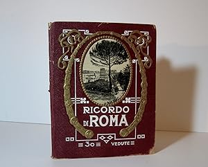 Ricordo di Roma, 30 Antique Monochrome Photograph Views of Rome, Book Circa 1910. Art, Architectu...
