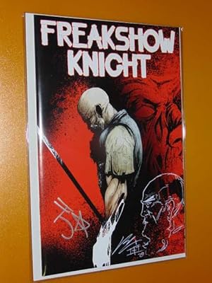 Freakshow Knight #1. Signed Jonathan Hedrick, Signed & remarqued by Bryan Silverbax. COA. 9.0 or ...
