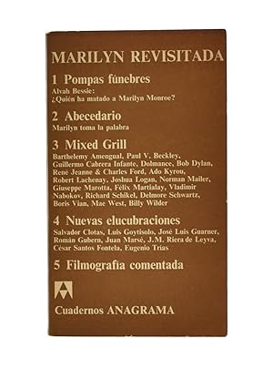 Imagen del vendedor de MARILYN REVISITADA a la venta por Librera Monogatari