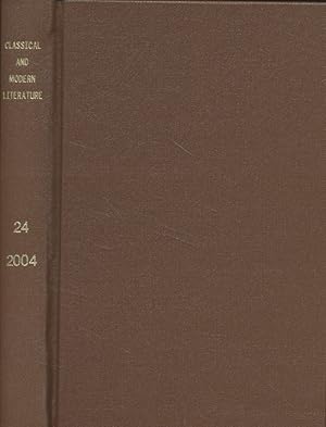 Image du vendeur pour Classical and Modern Literature 24 - 2004 [2 Bd.e]. mis en vente par Fundus-Online GbR Borkert Schwarz Zerfa