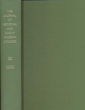 Seller image for The Journal of Medieval and Early Modern Studies. Vol. 32 2002 [3 Bd.e]. for sale by Fundus-Online GbR Borkert Schwarz Zerfa