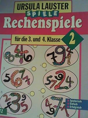 Seller image for Spiele. Rechenspiele II fr die 3. und 4. Klasse for sale by ANTIQUARIAT FRDEBUCH Inh.Michael Simon