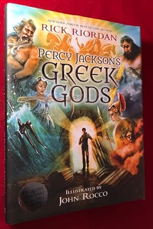 Bild des Verkufers fr Percy Jackson's Greek Gods zum Verkauf von Back in Time Rare Books, ABAA, FABA