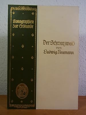 Immagine del venditore per Der Schwarzwald. Monographien zur Erdkunde Band 13 venduto da Antiquariat Weber