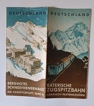 Deutschland. Bayerische Zugspitzbahn. Garmisch-Partenkirchen. Berghotel Schneefernerhaus 2650 m.